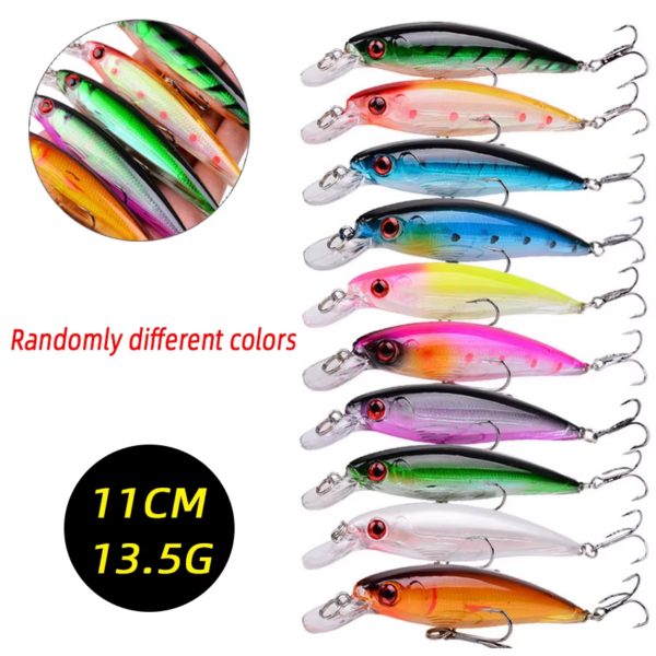 3/5/8 Pcs of Random Fishing Lure Set