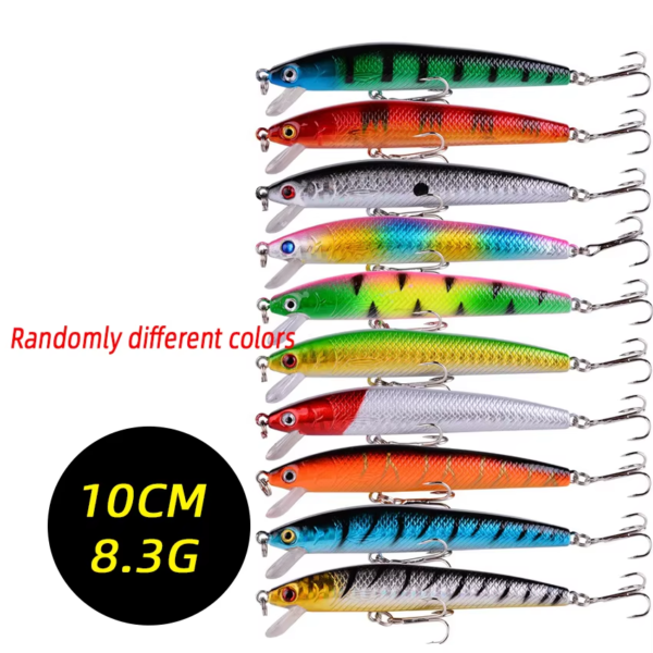 3/5/8 Pcs of Random Fishing Lure Set - Image 11