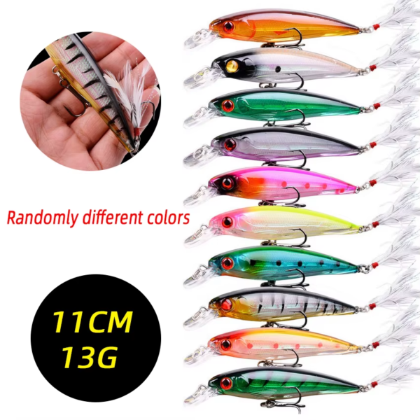 3/5/8 Pcs of Random Fishing Lure Set - Image 9