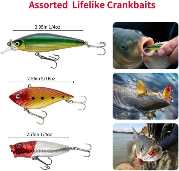 Fishing Lures Kit for Freshwater - Image 3