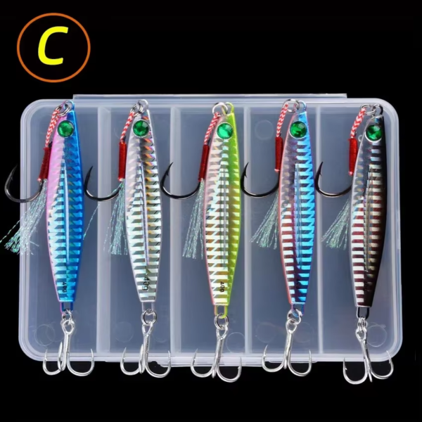 5Pcs Metal Jig Fishing Lure - Image 8