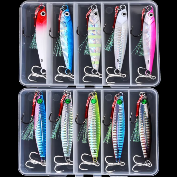 5Pcs Metal Jig Fishing Lure - Image 2