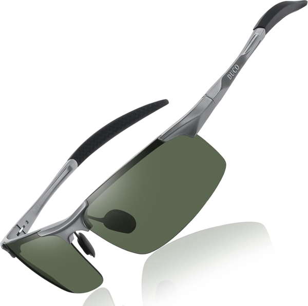 Mens Sports Polarized Sunglasses UV Protection Driving Sunglasses for Men 100% UV400 Protection 8177S - Image 16
