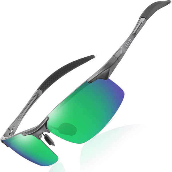Mens Sports Polarized Sunglasses UV Protection Driving Sunglasses for Men 100% UV400 Protection 8177S - Image 17