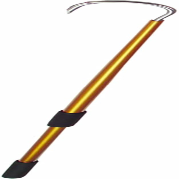GFA466GLD Gaff Hook with Non-Slip Grips, Gold, 6-Feet