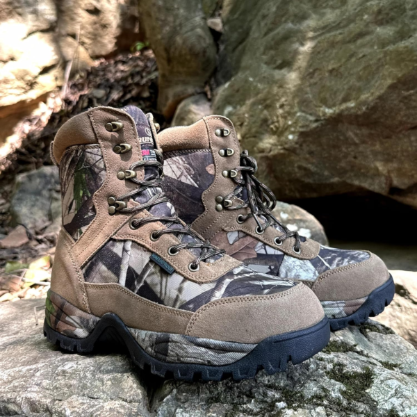 Men'S Hunting Boots Waterproof Hiking Boots Lightweight Tactical Work Boots, 8 Inches Insulated Outdoor Shoes, 400G Thinsulate - Image 5
