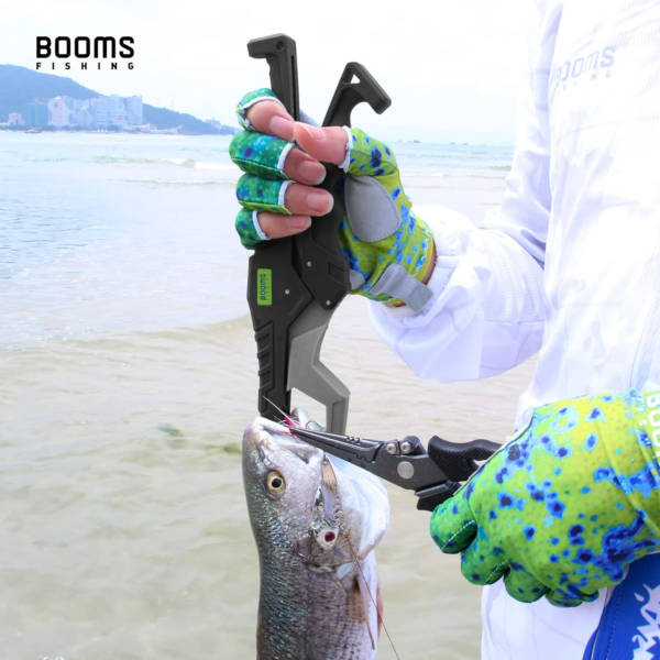 G05 Fish Lip Gripper Saltwater, 9.4" Plastic Catfish Grippers Pliers, Fish Grabber Tool with Lanyard, Fish Grips for Kayak Fishing Accessories, Great Fish Holder for Caught Fish - Image 5