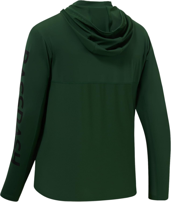 UPF 50+ Men’S UV Sun Protection Long Sleeve Performance Fishing Hoodie Hooded Shirts - Image 4