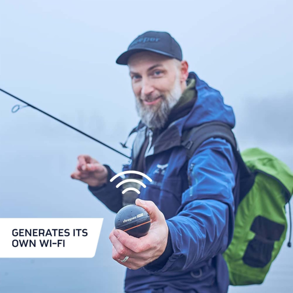 PRO+ 2 Sonar Fish Finder - Portable Fish Finder and Depth Finder for Kayaks, Boats and Ice Fishing with GPS Enabled | Castable  Fish Finder with Free User Friendly App - Image 5