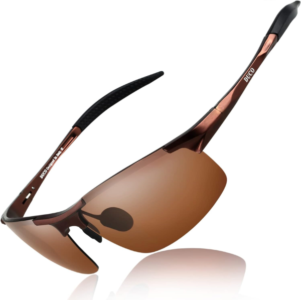 Mens Sports Polarized Sunglasses UV Protection Driving Sunglasses for Men 100% UV400 Protection 8177S - Image 11