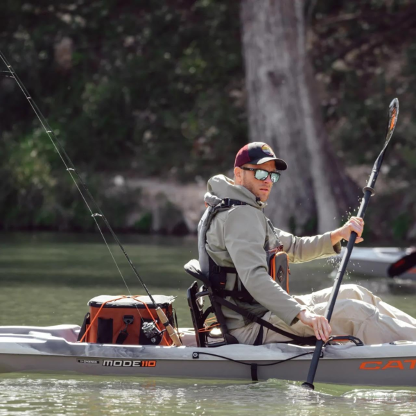 Catch Mode 110 Premium Angler Kayak - Fishing Kayak with Lawnchair - 10.5 Ft - Image 4
