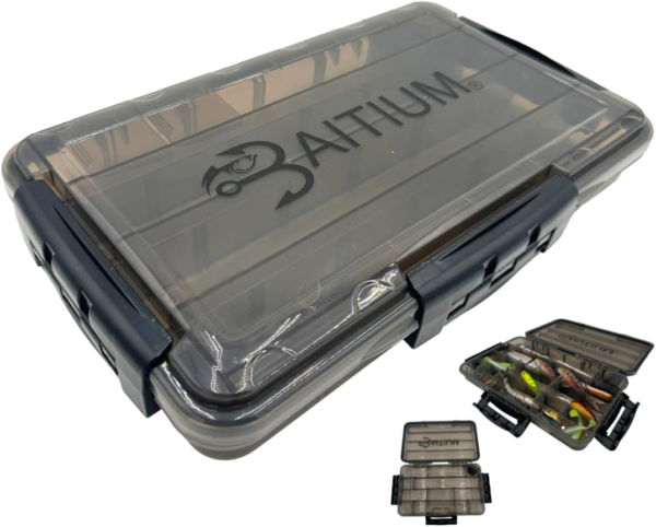 Xtraseal Waterproof Fishing Tackle Box Organizer, Tackle Boxes with Dividers, Tacklebox for Fishing, 3600 3700 Tackle Tray, Fishing Gear