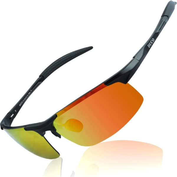 Mens Sports Polarized Sunglasses UV Protection Driving Sunglasses for Men 100% UV400 Protection 8177S - Image 15