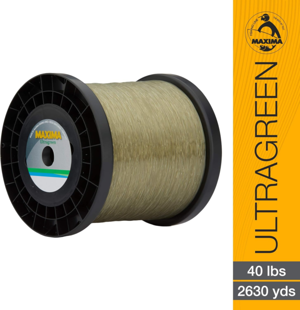 Mbg-40 40Lb 2630Yds U-Grn Bulk Mono - Image 2