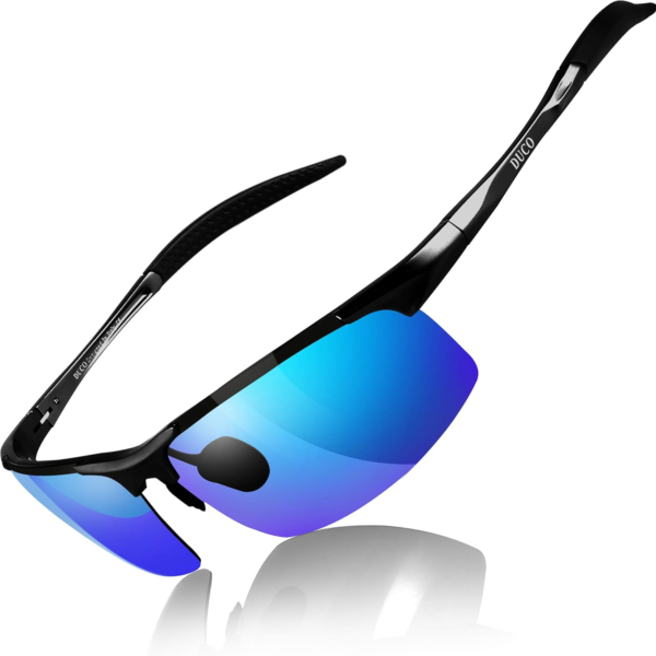 Mens Sports Polarized Sunglasses UV Protection Driving Sunglasses for Men 100% UV400 Protection 8177S - Image 14